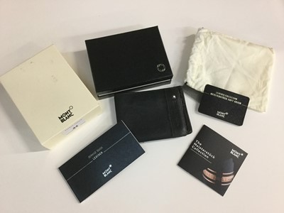 Lot 44 - Mont Blanc Wallet in original