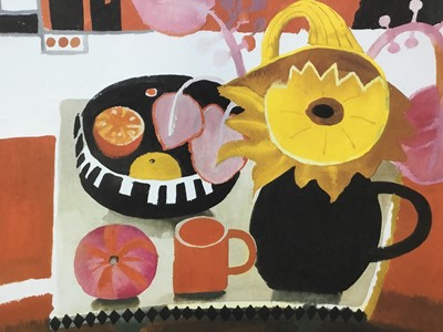 Lot 642 - *Mary Fedden (1915-2012) signed limited edition print, 'The Orange Mug', 1996, No. 499 / 550, published by Bow Art, unframed, 32cm x 40.5cm
