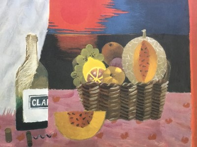 Lot 643 - *Mary Fedden (1915-2012) signed limited edition print, Red Suset', 1994, 339 / 500, published by Bow Art, unframed, 35cm x 50cm