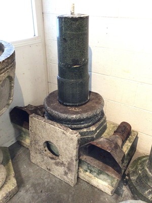 Lot 843 - Architectural garden ornament elements