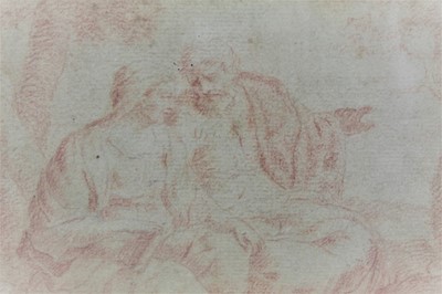 Lot 619 - Pair of Old Master drawings