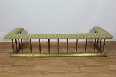 Lot 908 - Brass club fender