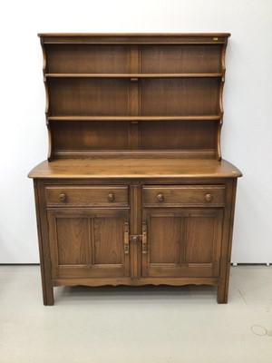 Lot 32 - Ercol elm two height dresser
