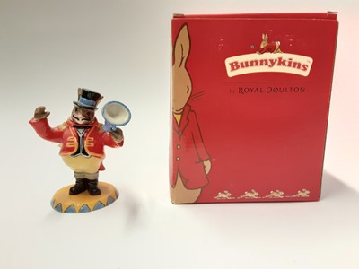 Lot 126 - Royal Doulton Bunnykins of the Year 2005 Randolph the Ringmaster DB330, boxed