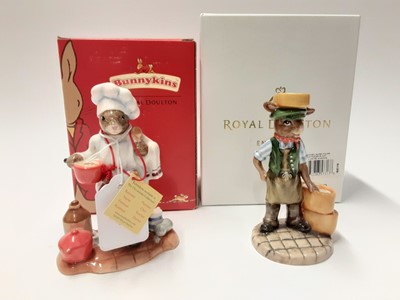 Lot 116 - Royal Doulton Bunnykins Collectors Club Kiln Placer DB405 Limited Edition 222/500, boxed