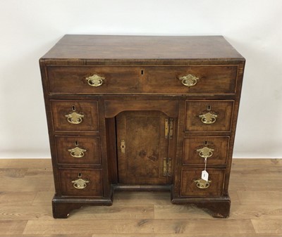 Lot 998 - George I walnut desk