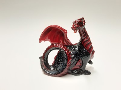 Lot 16 - Royal Doulton Flambé Dragon HN3552