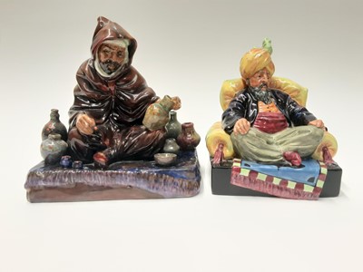 Lot 25 - Two Royal Doulton figures - Abdullah HN2104 and The Potter HN1493
