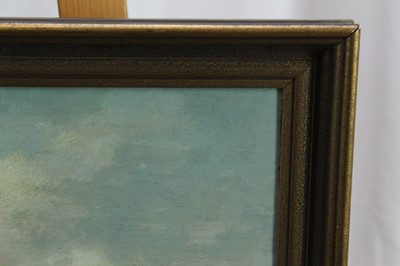 Lot 1073 - John Moore of Ipswich oil on panel seascape