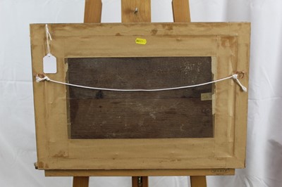 Lot 1073 - John Moore of Ipswich oil on panel seascape