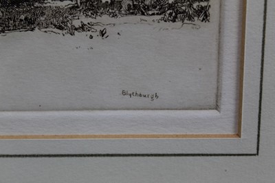 Lot 1074 - *Leonard Russell Squirrell (1893-1979) signed etching - The Abandoned Mill