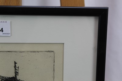 Lot 1074 - *Leonard Russell Squirrell (1893-1979) signed etching - The Abandoned Mill