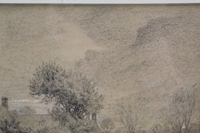 Lot 1070 - George Thomas Rope pencil, landscape
