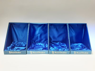 Lot 139 - Set of four Royal Doulton limited edition Gainsborough Ladies Collection figures modelled by Peter Gee - Mary Countess Howe HN3007, number 872, Sophia Charlotte Lady Sheffield HN3008, number 1479,...