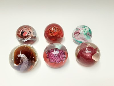 Lot 172 - Six various Caithness Art Glass Paperweights (6)