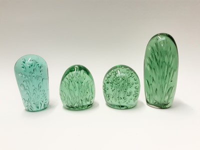 Lot 169 - Four various Victorian 'Sunderland' Glass Paperweights (4)