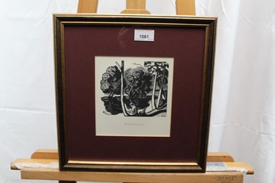 Lot 1061 - *John Nash woodcut print - 1931