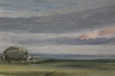 Lot 127 - Arthur James Stark oil on board landscape