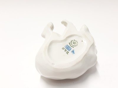 Lot 156 - Eight Royal Copenhagen porcelain polar bears, model numbers 1107, 232, 072, 233, 245 (the largest looks like number 409)