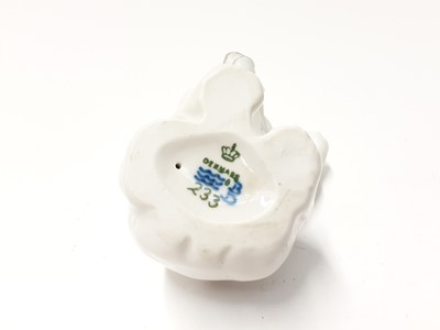 Lot 156 - Eight Royal Copenhagen porcelain polar bears, model numbers 1107, 232, 072, 233, 245 (the largest looks like number 409)