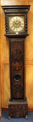 Lot 618 - Late 17th century long case clock