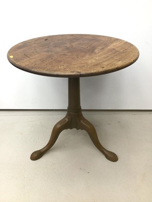 Lot 71 - Good early George III mahogany tripod table