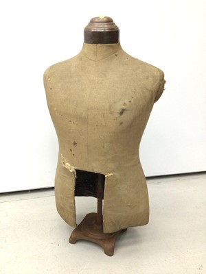 Lot 29 - Good 19th century shops dummy