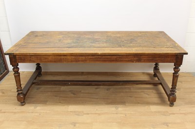 Lot 1369 - 18th/19th century French farmhouse table