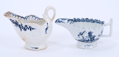 Lot 38 - Two Lowestoft creamers