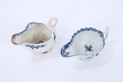 Lot 38 - Two Lowestoft creamers