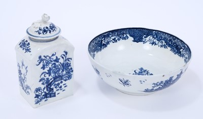 Lot 266 - Two Lowestoft printed items