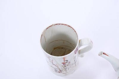 Lot 55 - Lowestoft Mandarin style wares