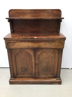 Lot 87 - Early Victorian mahogany chiffonier
