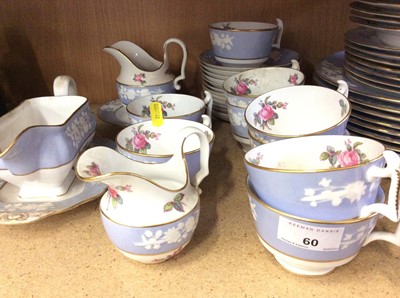 Lot 60 - Quantity of Copeland Spode Maritime Rose pattern tea and dinnerware