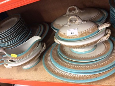 Lot 61 - Quantity of Royal Worcester Vitreous pattern dinnerwares