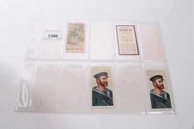 Lot 1306 - Cigarette cards - W D & H O Wills Ltd (1893) Advertisement Card. Sailor on Deck.