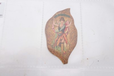 Lot 1309 - Cigarette card - William Clark & Son 1898. "Tobacco Leaf Girls". Single card.