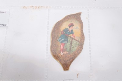 Lot 1310 - Cigarette card - William Clark & Son 1898. "Tobacco Leaf Girls". Single card.