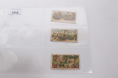Lot 1312 - Cigarette cards - Edwards, Ringer & Bigg 1897. Easter Manoeuvres of our Volunteers.