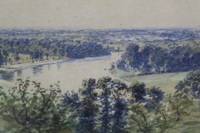 Lot 1201 - William Henry Hunt (1790-1864) watercolour - Richmond, signed, in gilt frame