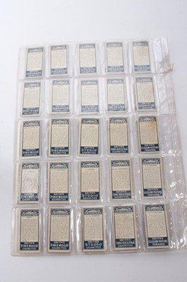 Lot 1316 - Cigarette cards - F & J Smith 1912. Cricketers (1-50). Complete set of 50.