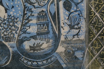 Lot 1162 - John O'connor, linocut print