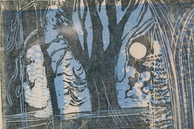 Lot 1162 - John O'connor, linocut print