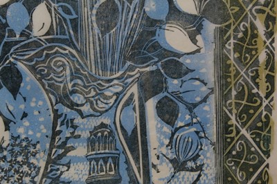 Lot 1162 - John O'connor, linocut print