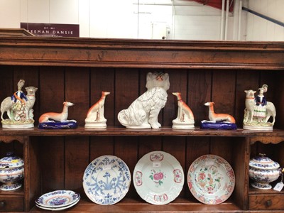 Lot 607 - Collection of Victorian Staffordshire figures