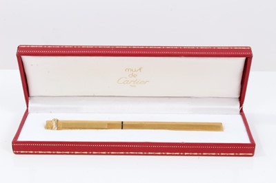 Lot 506 - Cartier pen and refills