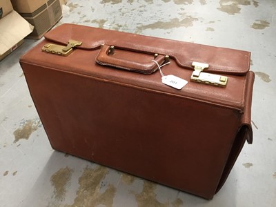 Lot 99 - 1970s/80s Revelation leather briefcase with combination locks