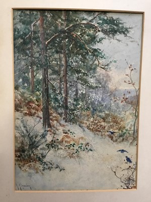 Lot 149 - Albert Kinsley (1852-1945), three watercolours landscapes