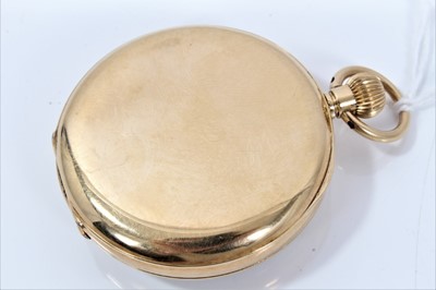 Lot 560 - Omega 18ct gold pocket watch