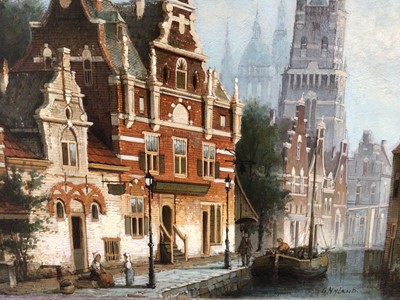 Lot 22 - Gerard H. Nyland, contemporary, oil on board
